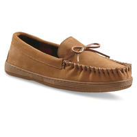 Zapatos Mocasín Trapper para Hombre – Pantuflas de Cuero para Interior y Exterior | Meberant