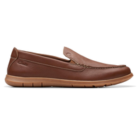 Zapatos Loafer para Hombre de Cuero Marrón – Estilo Casual Slip-On Cómodo | Meberant