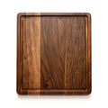Meberant Tabla de Corte de Wengué Rectangular — vista en ángulo