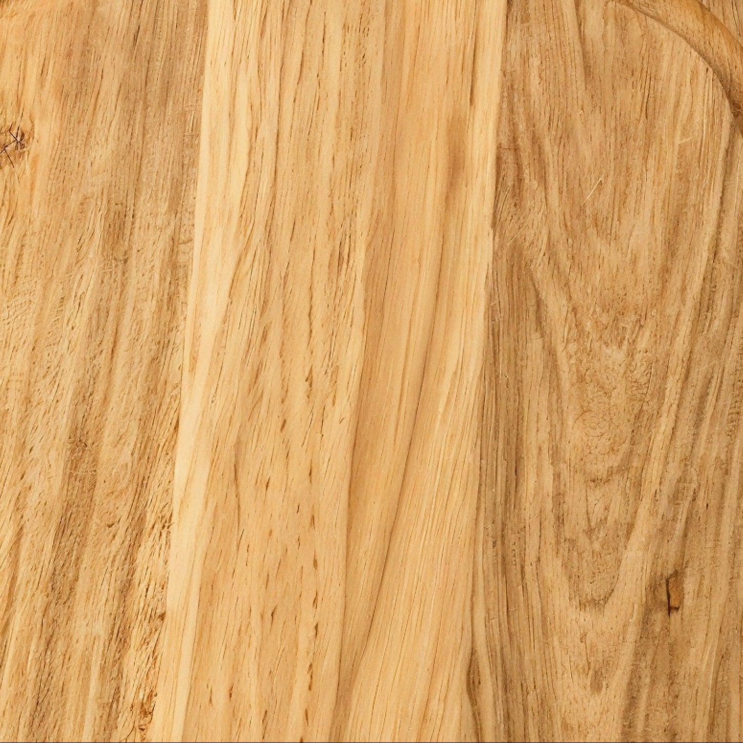 Meberant Tabla de Corte de Haya Ovalada — detalle macro del grano de madera
