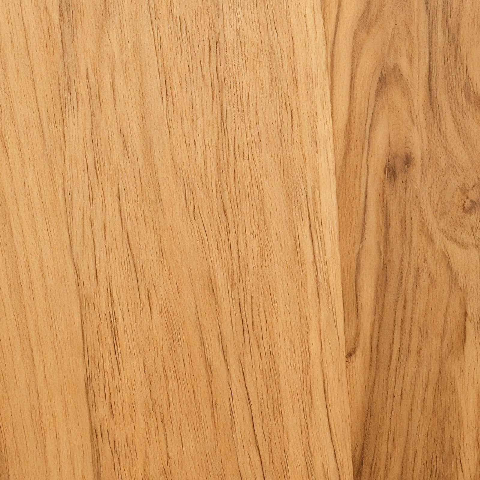 Tabla de corte de roble hexagonal Meberant — detalle macro del grano de la madera