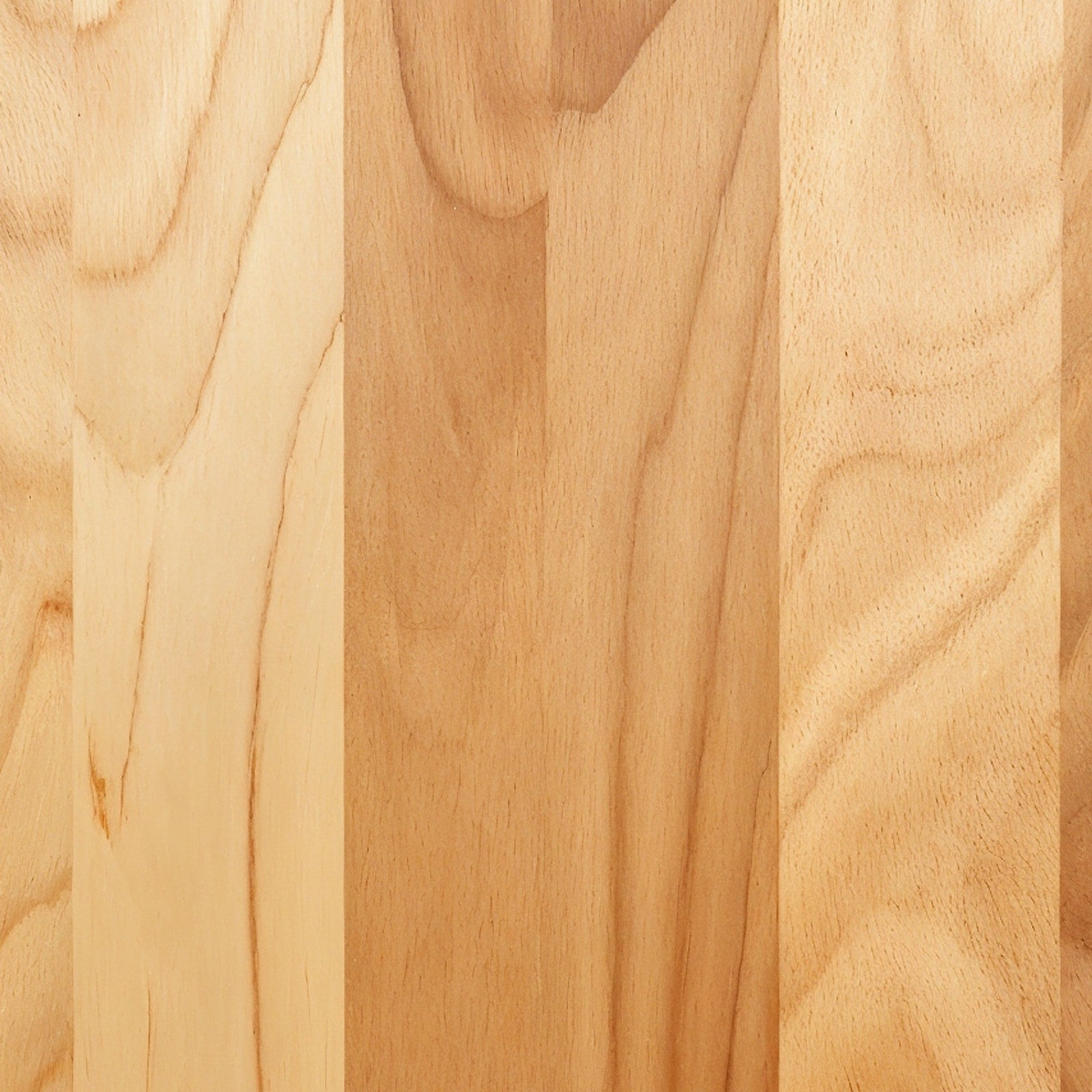Tabla de corte de arce Meberant — detalle macro del grano de madera