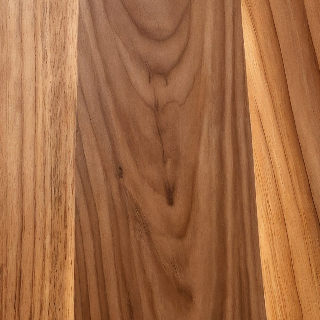Meberant Tabla de Corte de Nogal Ovalada — detalle del grano de la madera